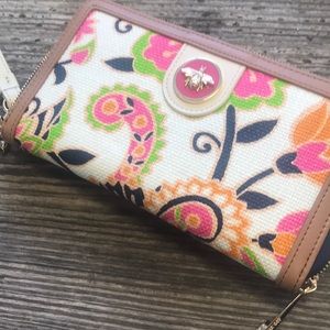 Spartina wallet wristlet